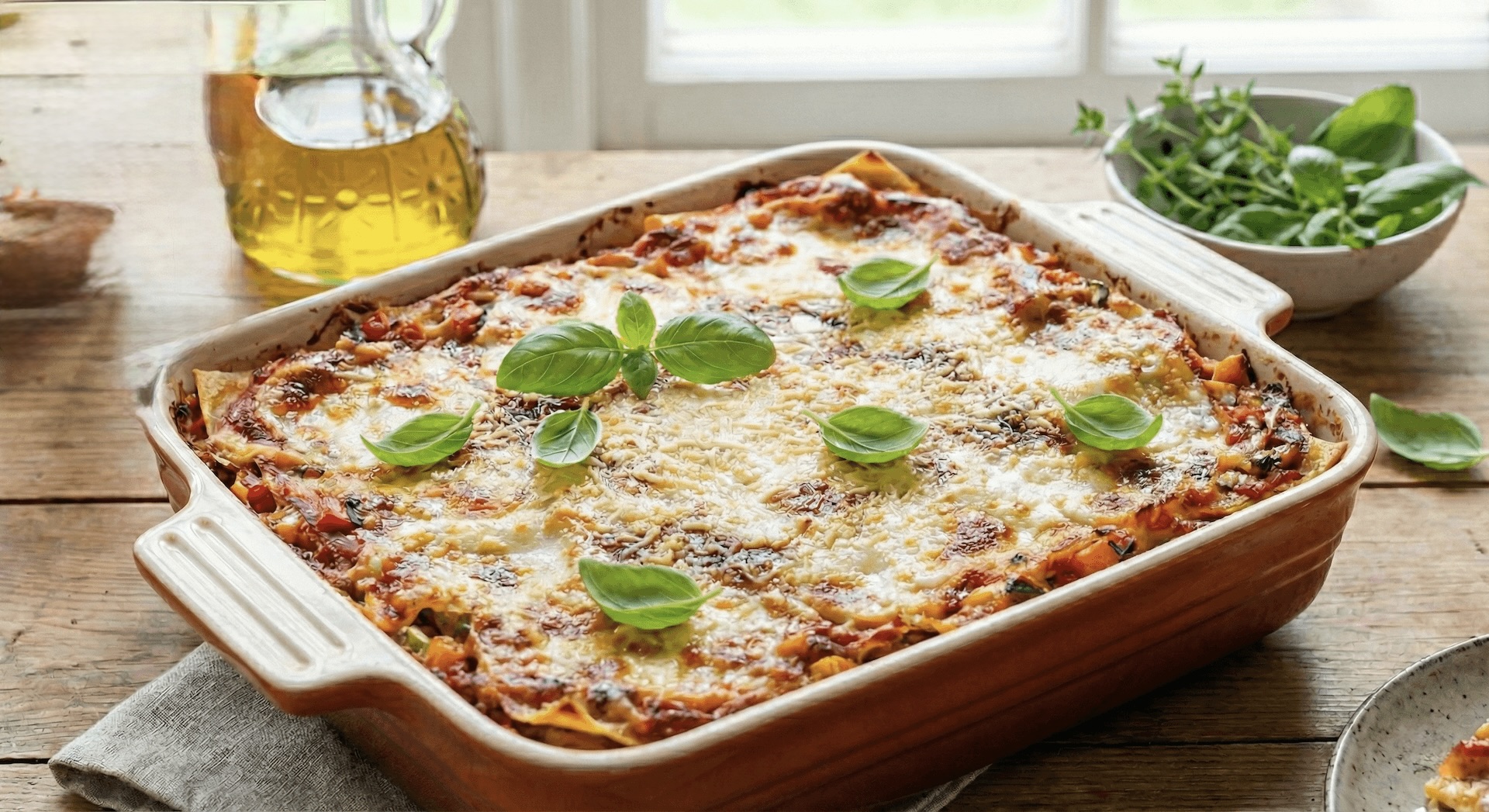 Klassische Gemüse-Lasagne