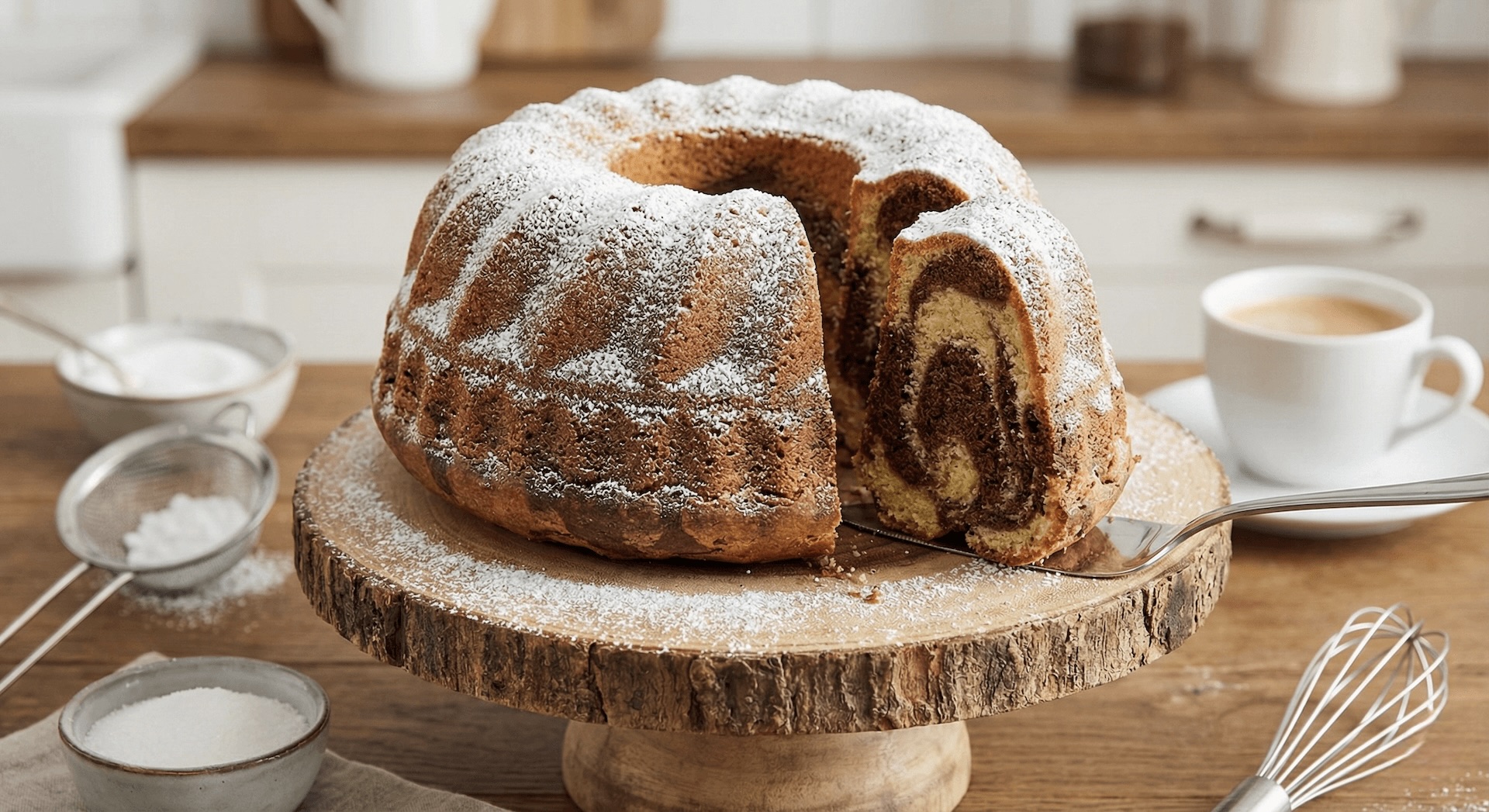 Schneller Marmorkuchen